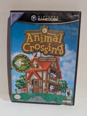 Animal Crossing GameCube Video Game & Case No Manual Tested And Works Nintendo